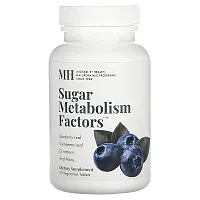 Michael&#x27;s Naturopathic, Sugar Metabolism Factors, 90 Vegetarian Tablets