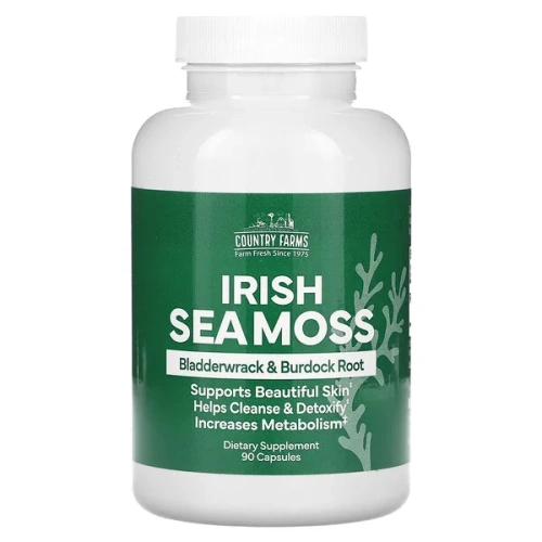 Country Farms, Irish Sea Moss, 90 Capsules