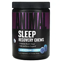 Animal, Sleep Recovery Chews, Blue Raspberry, 60 Chewable Tablets