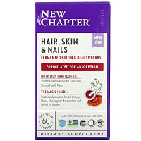 New Chapter, Perfect Hair, Skin & Nails, 60 Vegan Capsules