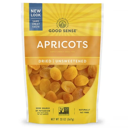 Good Sense, Apricots, Dried &amp; Unsweetened, 20 oz (567 g)