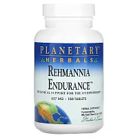 Planetary Herbals, Rehmannia Endurance, 637 mg, 150 Tablets