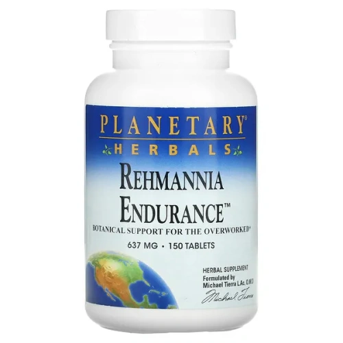 Planetary Herbals, Rehmannia Endurance, 637 mg, 150 Tablets