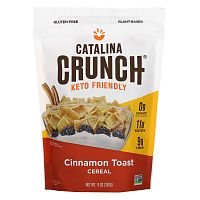 Catalina Crunch, Keto Friendly Cereal, тосты с корицей, 255 г (9 унций)