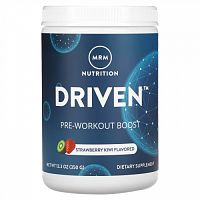 MRM Nutrition, DRIVEN, добавка перед тренировкой, клубника и киви, 350 г (12,3 унций)