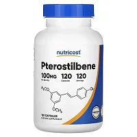 Nutricost, Pterostilbene, 100 mg, 120 Capsules