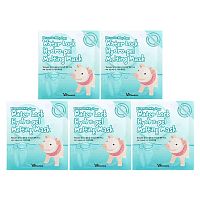 Elizavecca, Milky Piggy, Water Lock Hydro-Gel Melting Beauty Mask,  5 Sheet Masks, 1.06 oz (30 g) Each