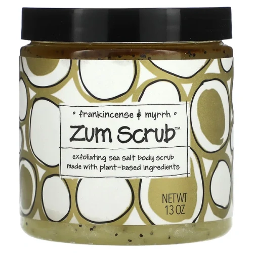 ZUM, Scrub, Frankincense &amp; Myrrh, 13 oz