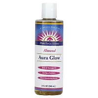 Heritage Store, Aura Glow, Almond, 8 fl oz (240 ml)