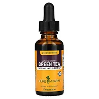 Herb Pharm, Green Tea, Alcohol-Free, 1 fl oz (30 ml)