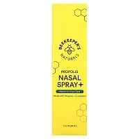 Beekeeper&#x27;s Naturals, Propolis Nasal Spray +, Maximum Sinus Care, 1 fl oz (30 ml)