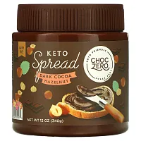 ChocZero, спред из фундука с темным какао, 340 г (12 унций)