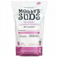 Molly's Suds, Оригинальный стиральный порошок, лотос и пион, 2,28 кг (80,25 унции)