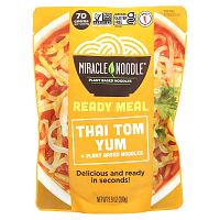 Miracle Noodle, Готовая еда, тайский том ям, 280 г (9,9 унции)