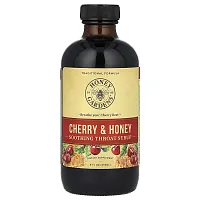 Honey Gardens, Soothing Throat Syrup, Cherry &amp; Honey, 8 fl oz (236 ml)