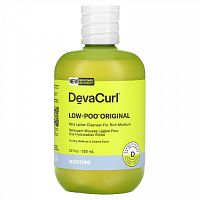 DevaCurl, Original, с низким содержанием пули, очищающее средство с мягкой пеной для насыщенного увлажнения, для сухих, средних и жестких локонов, 355 мл (12 жидк. Унций)