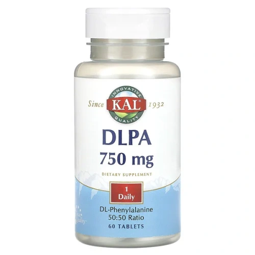 KAL, DLPA, 750 mg, 60 Tablets