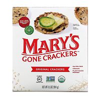 Mary's Gone Crackers, Органические оригинальные крекеры, 184 г (6,5 унции)