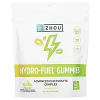 Zhou Nutrition, Hydro-Fuel Gummies, Lemon Lime, 60 Gummies