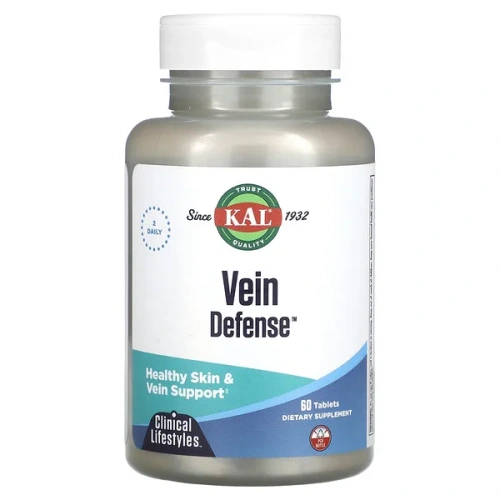 KAL, Vein Defense, 60 Tablets