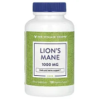 The Vitamin Shoppe, Lion&#x27;s Mane, 1,000 mg, 120 Vegetable Capsules (500 mg per Capsule)