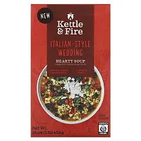 Kettle &amp; Fire, Hearty Soup, Italian-Style Wedding, 16 oz (454 g)