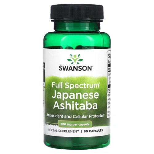 Swanson, Full Spectrum Japanese Ashitaba, 500 mg, 60 Capsules