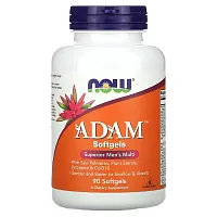 NOW Foods, ADAM, Superior Men&#x27;s Multi, 90 Softgels