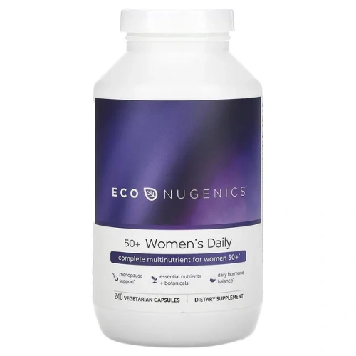 Econugenics, Women&#x27;s Daily 50+, 240 Vegetarian Capsules