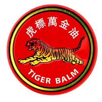 Tiger Balm, Обезболивающий бальзам, белый, средняя сила, 0,14 унции (4 г)