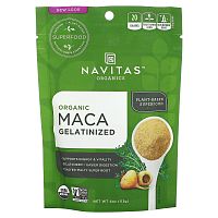 Navitas Organics, Органический Желатинизированный препарат маки, 4 унц. (113 г)