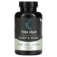 Terra Origin, Healthy Sleep & Wake, 60 Capsules