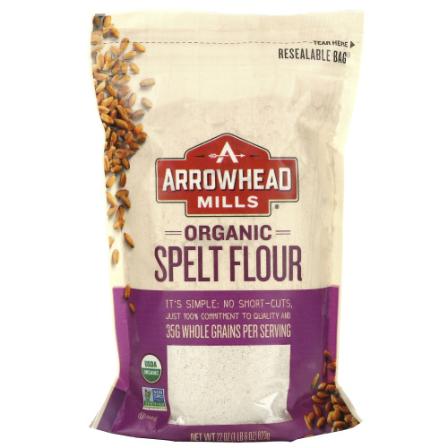 Arrowhead Mills, Organic Spelt Flour, 1 lb (623 g)