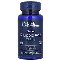 Life Extension, Super R-Lipoic Acid, 240 mg, 60 Vegetarian Capsules