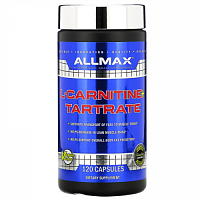 ALLMAX, L-карнитин и тартрат, 120 капсул