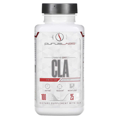 Purus Labs, Foundation Series, CLA, 100 Softgel Capsules