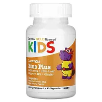 California Gold Nutrition, Zinc Plus Lozenge For Children, Natural Tangerine, 90 Lozenges