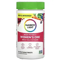 Rainbow Light, High Potency Women&#x27;s One Daily Multivitamin, 150 Vegetarian Tablets