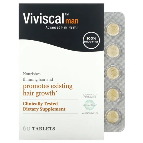 Viviscal, Man Advanced Hair Health, 60 Tablets