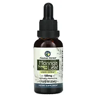 Amazing Herbs, Moringa Leaf Liquid Extract, 1 fl oz (30 ml)