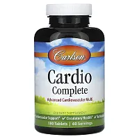 Carlson, Cardio Complete, Advanced Cardiovascular Multi, 180 Tablets