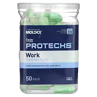 Flents, Protechs, Foam Ear Plugs, Work, 50 Pair