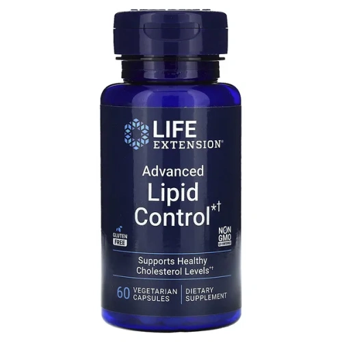 Life Extension, Advanced Lipid Control, 60 Vegetarian Capsules