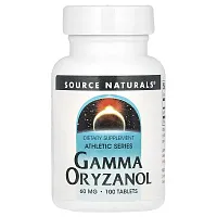 Source Naturals, Athletic Series, Gamma Oryzanol, 60 mg, 100 Tablets