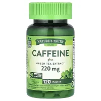 Nature&#x27;s Truth, Caffeine Plus Green Tea Extract, 220 mg, 120 Tablets