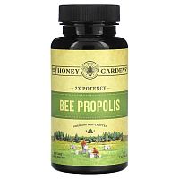 Honey Gardens, Bee Propolis, 2x Potency, 60 Capsules