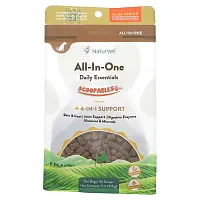 NaturVet, Scoopables All-In-One Daily Essentials, + 4-In-1-Support, For Dogs, Bacon, 45 Scoops, 11 oz (315 g)