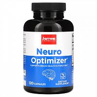 Jarrow Formulas, Neuro Optimizer, добавка для нормализации работы мозга, 120 капсул