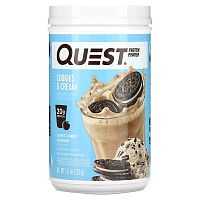 Quest Nutrition, Protein Powder, Cookies &amp; Cream, 1.6 lb (726 g)