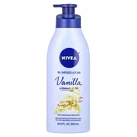 Nivea, Oil Infused Lotion, Vanilla &amp; Almond Oil, 16.9 fl oz (500 ml)